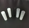 Tubo per rossetto in PP da 5 g Bottiglia di imballaggio trasparente in plastica Ricaricabile Pennello per balsamo per labbra vuoto Gloss