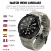 2021 Ny K22 Smart Watch Men Sport Fitness Bluetooth Call Multifunktion Musikkontroll Alarmklocka Påminnelse Smartur för telefon6667051