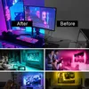 Strips Strip Light Fita RGB Luces Led String Flexible Lamp Tape 5V Bluetooth Infrared Control TV Backlight Lights For RoomLED StripsLED