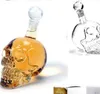 Creative Crystal Skull Head fles whisky wodka wijnkistje fles whisky glazen bier glazen geesten beker water glazen bar Home 1701 V2