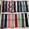 Braided Solo Loop For Apple watch band 44mm 40mm 38mm 42mm 40 44 mm FABRIC Nylon Elastic bracelet for iWatch series 3 4 5 se 6 strap