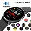 Newest Top quality ZL02 Smart Watch Men Women Waterproof Heart Rate Fitness Tracker Sports Smartwatch for Aple Android Xiaomi Huawei Phone