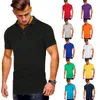 المد العلامة التجارية الرجال بولو قميص جودة عالية القطن تنفس النسيج قصيرة الأكمام قميص ماركة الملابس الفانيلة الصيف الشارع الشهير الملابس