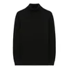 メンズセーター8色冬のタートルネックセーター2022ファッションカジュアル濃厚な高品質のプルオーバーリブ付きブランド服