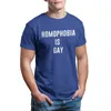 T-shirts pour hommes Homophobie est gay Jeux personnalisés Vêtements entiers T-shirt drôle et cool 423143109