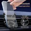 Mini Piccole Porta del telefono per auto a gravità stabile Montano Flexible Mobile Stand facile da usare universale per gli smartphone