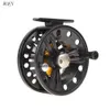 FB75 Metal Fly Reels Raft Wheel قبل تنفيس Power Play Round Fishing Tackl2442