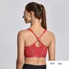 Женский High Impact Front Caketure Racerback Полная поддержка Wirefree Спортивный бюстгальтер (один размер чашки бежит маленький)