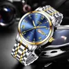 Lige Japan Quartz Women's Fashion Female Wristwatch Schweiz Luxury Brand Reloj Mujer Vattentät Kvinnor Armbandsklocka