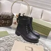 2022 Women Ankle Boots Rhinestone Women's Chelsea Boots Platform Black Brand Designer Genuine Leather Fashion Hotsale Booties mkaa0001