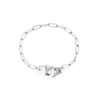 Moonmory 100% Authentic 925 Sterling Silver European Chain Handcuff Menottes Hand Cuff Bracelet For Women Jewelry