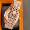 Diamond Watch Automatyczni mechaniczni mężczyźni zegarki 40 mm wodoodporne opaska na rękę na rękę Montre de Luxe Prezent dla chłopaka