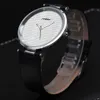 Sinobi Hot Fashion Mäns Armbands Klockor Läder Watchband Top Luxury Brand Male Quartz Klocka Mäns Armbandsur Montres Relogio Q0524