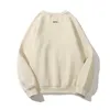 스웨터 고품질 캐주얼 편지 남성과 여성의 라운드 넥 스웨터 # S-XL