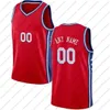 2021-2022 75th Custom Jersey رجل إمرأة شباب جويل 21 Embiid Tyrese 0 Maxey Jaden 11 Springer Matisse 22 Thybulle 12 Tobias Harris 18 Shake Milton كرة السلة الفانيلة