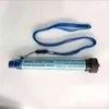 Hot Selling Outdoor Water Purifier Sugrör Enstaka Soldat Filter Mouth Sug Direkt Drink Filter OEM