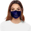 Maschera unisex Pupazzo di neve cartone animato 3D Maschere auricolari traspiranti lavabili con stampa natalizia