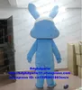 Costumes de mascotte bleu lapin de Pâques Osterhase lapin lièvre mascotte Costume adulte personnage de dessin animé étage spectacle produits compétitifs zx1265