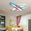 Plafonnier Led créatif en forme d'avion, luminaire moderne, luminaire décoratif de plafond, idéal pour une chambre d'enfant, une salle d'étude ou une salle d'étude, AC 110/220V
