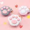 Kawaii Fidget Toys Mini Cat PawゲームキーホルダーLEDの子供大人のための電子メモリーゲームSimple Dimple Juguetes Mochi＃11