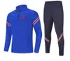 NOUVEAU CORTION DE LA PORTIONNELLE DE FOOTBALLAGE DE FOOTBALLE FORMATION SOCCER MEN039S PISTESSUITS JOGGING JACKET RUNIR SPORT SPORT Earn Kits Adult 7180428