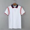 2021FF Märke Designer Sommar Polo Toppar Broderier Mens Polos T-shirts Mode Shirt Män Kvinnor Lyx High Street Casual Top Tee Size M-3XL