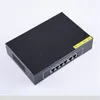48V 4 port PoE Switch 10/100 Mbps Smart Switch met 2*10/100 mbps UP Link poort 250 meter Belde Ingebouwde Voeding
