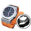 Watch pasmów do mini modelu GMAS2100 metalowa ramka fluorowa guma guma GMA S2100 Modyfikacja opaski Accessorie3040546