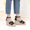 Sapatos Mulher Sapato Feminino Tienda Soludos Platform Wedges Sandals Shoes Heel For Dresses Heels Summer Sale Slip On Wedge 210624