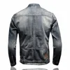 Kurtka motocyklowa Mężczyźni Mężczyźni Spring Autumn Vintage Men Mens Kowbojowe kurtki Dique Zipper Płaszcz Chaquetas Hombre Plus M-6xl