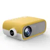 YG280 10pcs HD 1080P Mini Projector Household LED Portable Small Projectors Black White Yellow 3 Colors s