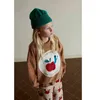 Enkelibb 21 AW Weekendhouse Dzieci Moda Bluzy Projektanci Odzież marki Dla Zima Fleeced Kids Casual Topy 211110