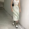 Jocoo Joleeの女性のネクタイ染料印刷のお尻夏のハイウエストスリムロングスカートエレガントなセクシーなストレートの基本パーティークラブカジュアル210518