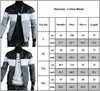 Mens Color Block Bomber Flight Jacket Casual Zipper Coat Ytterkläder Varm Höst Vinter X0621