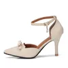 Scarpe eleganti Brand New Hot Fashion Nero Beige Sandali donna Rosa Gladiatore Tacchi alti Donna AS218 Plus Big Small Size 10 32 43 220303