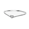 Convient Pandora Bracelet En Argent Sterling Garçon Fille Brillant Amour Souhait Os Bracelet Perles Charmes Pour Européen Serpent Charme Chaîne De Mode DIY Bijoux