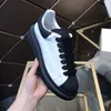 Designer heren en dames casual schoenen zwart wit lederen bodem dik bodem platform super grote platte sneakers met bagage 36-45