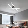 2022 neue LED Deckenleuchte 12W 18W 24W Parallel Gerade Linie Moderne Lichter Aluminium Schlafzimmer Anhänger Lampe für Wohnzimmer AC 85-265V