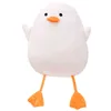 Soft Cartoon Duck Plush Toys Animal White Goose Baby Dolls Fluffy Stuffed Sussen Sleep Pillow Kids Children Girls Birthday Gift J220704