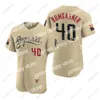 Maglia da baseball New Serpientes # 40 Madison Bumgarner Zac Gallen David Peralta Nick Ahmed Ketel Marte Josh Rojas Seth Beer Cooper Hummel Pavin