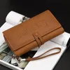 Outdoor Bags Wallet Male Clutch Wallets Large Phone Bag Unique Design Men Purse Turnover Handbag Multifunction Card Holder