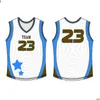 Basketball Maillots Hommes Femmes Jeunesse 2022 sport de plein air Porter BLANC Gratuit Pas Cher en gros 33633