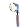 3 Modes Bath Shower Adjustable Jetting Shower Head High Pressure Saving Water Bathroom Anion Filter Shower SPA Nozzle