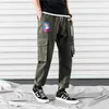 Männer Hosen ZK 2022 Taschen Cargo Harem Mens Casual Jogger Baggy Band Taktische Hosen Harajuku Street Hip Hop