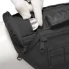 Coleiras para cães Trelas para serviço militar Trabalho Treinamento Tático Molle Arnês para colete grande com bolsas laterais Bolsas Coleira e Conjunto de coleira para cães