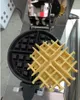 食品加工商用電気ロータリーワッフルメーカーマシン
