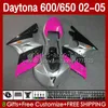 OEM-Verkleidungen für Daytona 600CC 650CC 650 600 CC Daytona650 2002 2003 2004 2005 Karosserie 132Nr