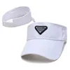 Klassisk designer tom cap casual Summer Visor Sun Mens Designers Hat Sport Women Golf Tennis Outdoor Beach pannband Snapback Bas2660613