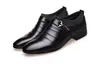 Designer-italien chaussures oxford pour hommes de luxe hommes en cuir verni noir chaussures marque hommes bout pointu chaussures habillées 2018 classique derbies homme