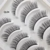 3D Multi-Layer 10 par ögonfrans naturliga tjocka ögonfransar curl grossist